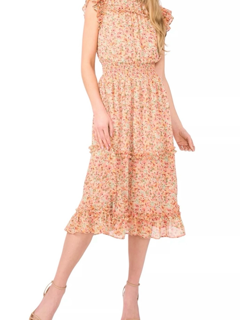 CeCe Printed Mini Dress
